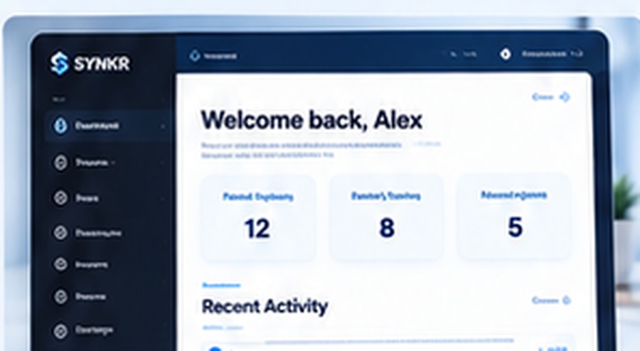 ClientSpace client portal dashboard preview