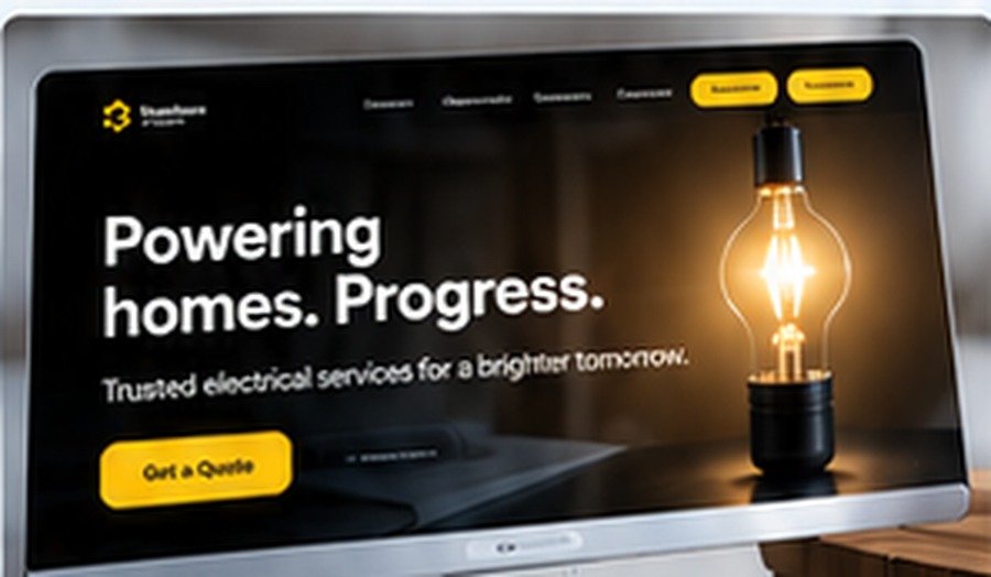 Electrical website demo preview
